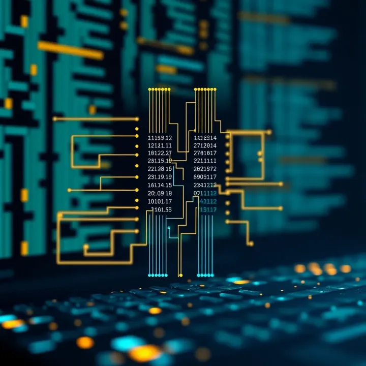 Graphical representation of binary data manipulation techniques and software applications used in Kenya