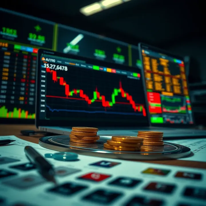 Effective Trading Strategies and Risk Control in Binary Options Visual representation of trading strategies and risk management for binary options