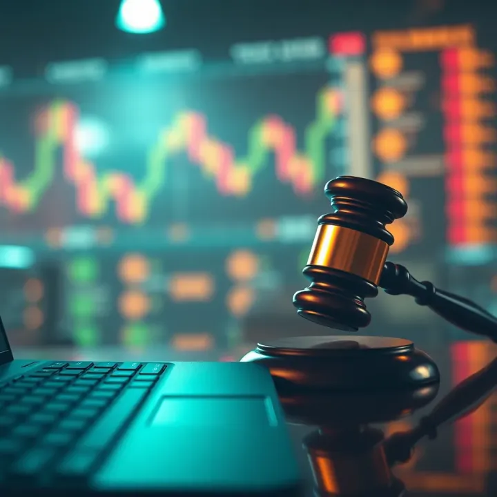 Legal Considerations and Risk Factors in Binary Options Trading Illustration of key factors influencing legal considerations and risks in binary options trading