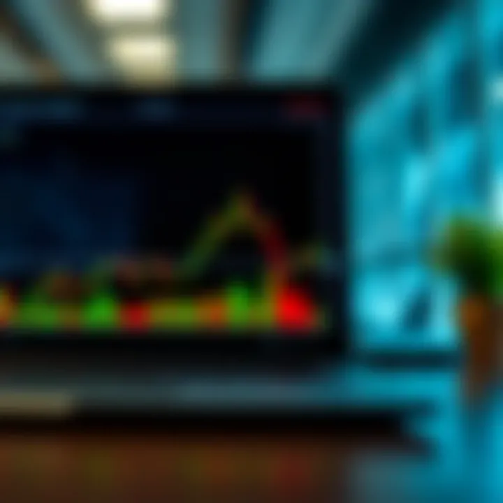 Graph illustrating risk management strategies in automated forex trading