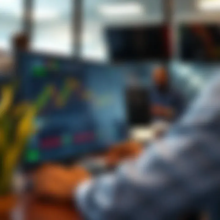 Illustration of risk management strategies and forex trading tools for Kenyan traders