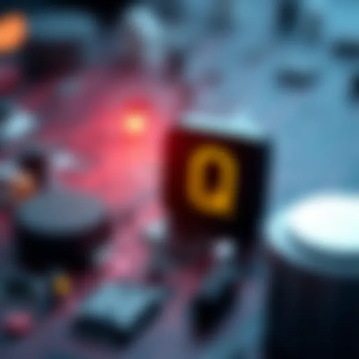 Example showing binary division in digital electronics highlighting quotient and remainder