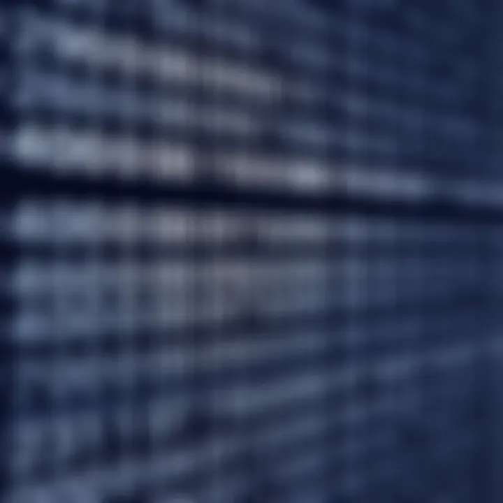 Illustration showing the binary numbering system with digits 0 and 1 arranged in columns representing increasing place values