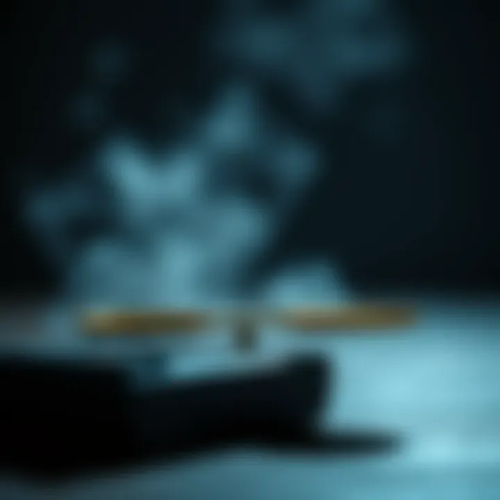 Conceptual illustration of risk and reward balance in financial trading