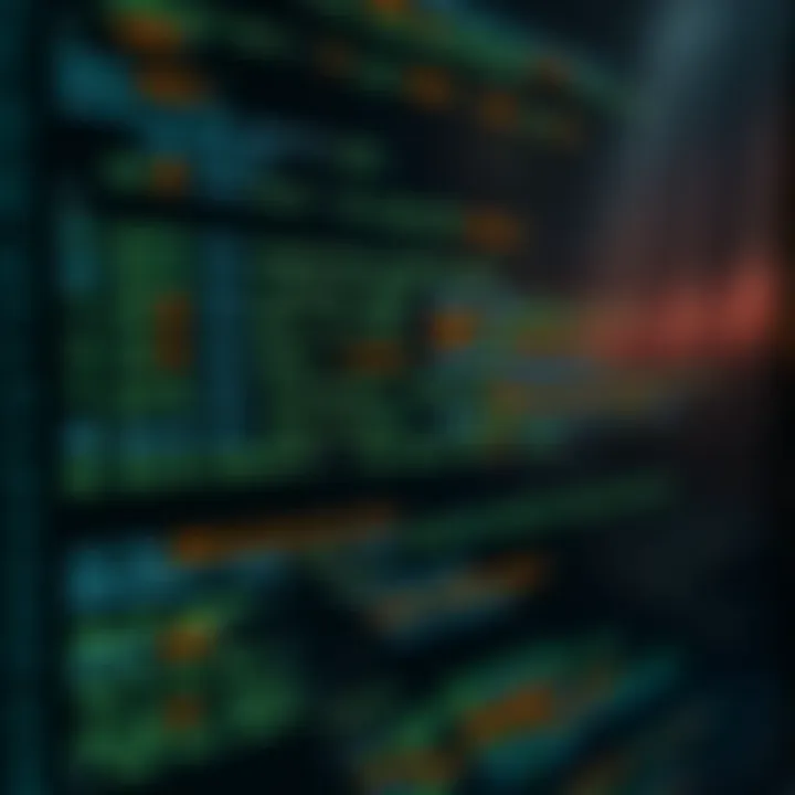 Code snippet demonstrating binary search implementation in a programming language with comments explaining each part.