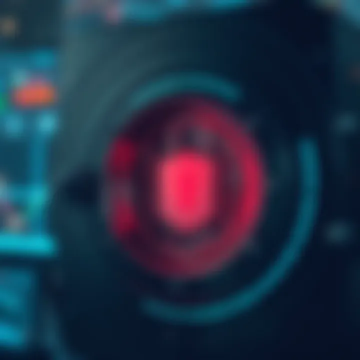 Secure digital vault symbolizing protection measures for cryptocurrency assets