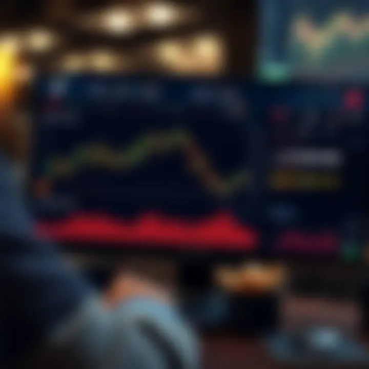 User-friendly crypto trading interface showing market charts and portfolio overview