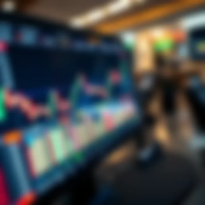 User-friendly forex trading platform interface with charts and real-time market data