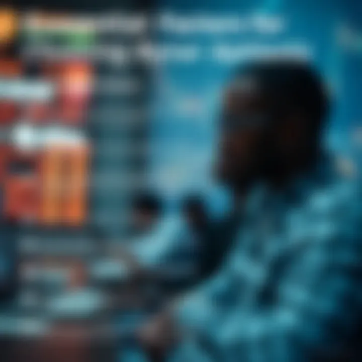 Graphic showing key considerations for selecting trusted binary options brokers including regulation and risk management