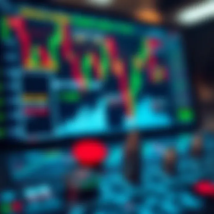 Visual representation of risk management concepts including stop-loss and portfolio diversification