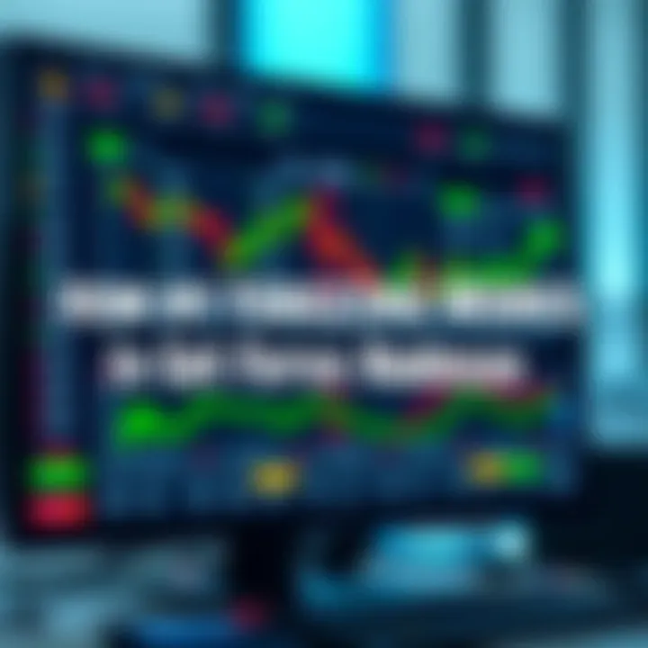 Screen displaying a forex trading platform with currency pairs, leverage options, and risk management tools