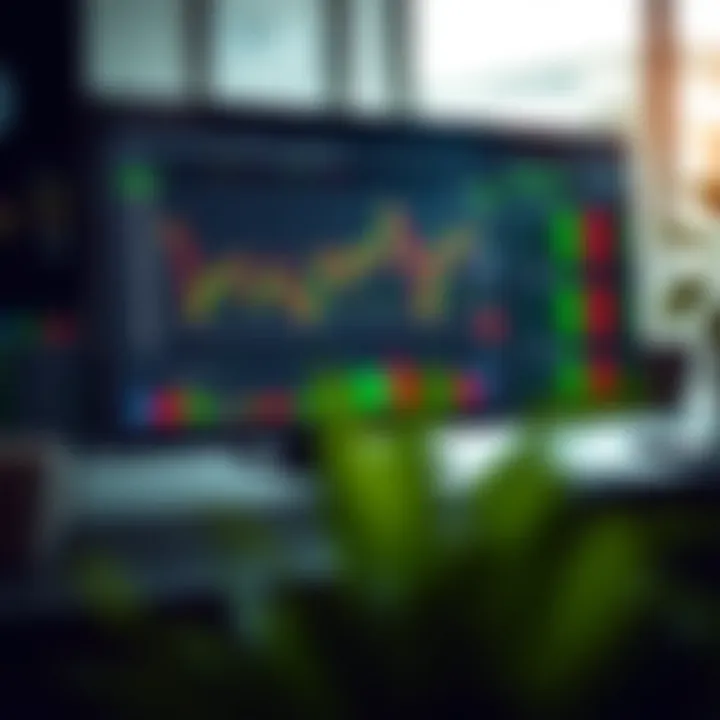 Comprehensive Forex Trading Platform Dashboard Dashboard of a forex trading platform displaying charts, trade options, and account balance
