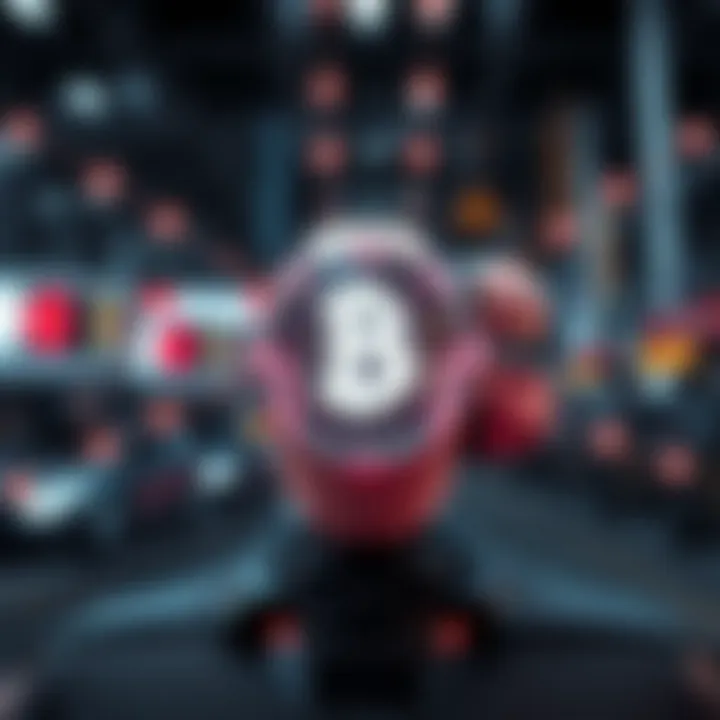 Conceptual graphic of binary bot technology integrating algorithms and digital connections in online trading