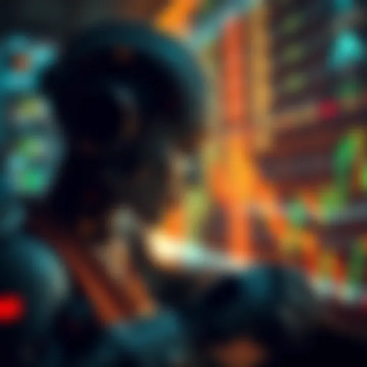 Visual representation of the advantages and risks associated with using binary bots for trading