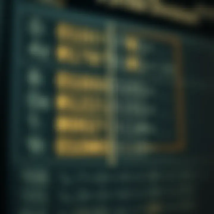 Diagram illustrating binary division with binary digits aligned for subtraction