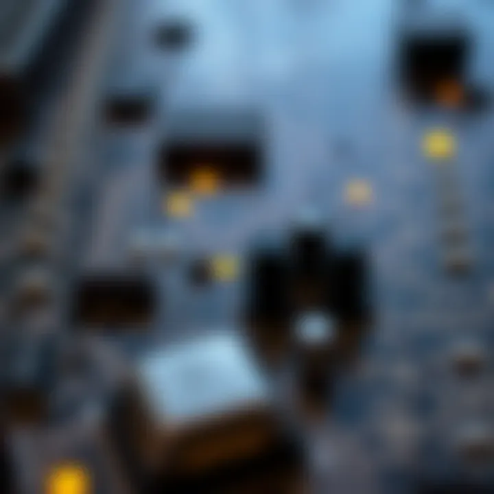 Circuit diagram showing logic gates forming binary operations in computing hardware