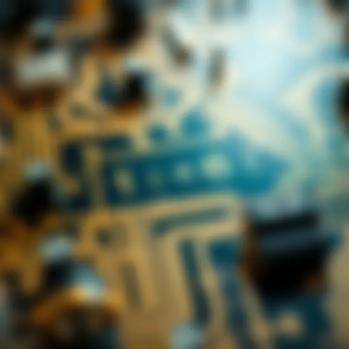 Logic Gate Circuit for Binary Multiplication Circuit diagram illustrating logic gates connected to perform binary multiplication in digital electronics