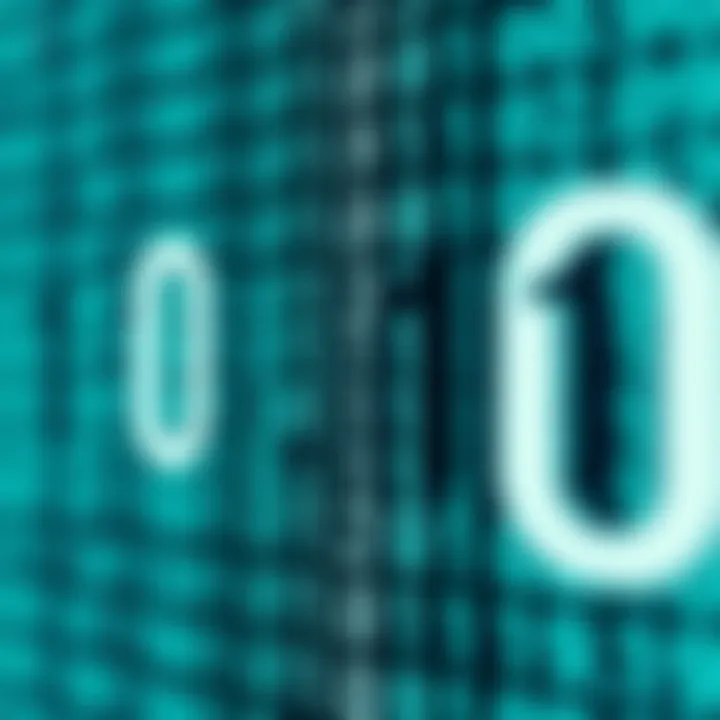 Visual Representation of the Binary Number System Diagram illustrating the binary numbering system with digits limited to zero and one