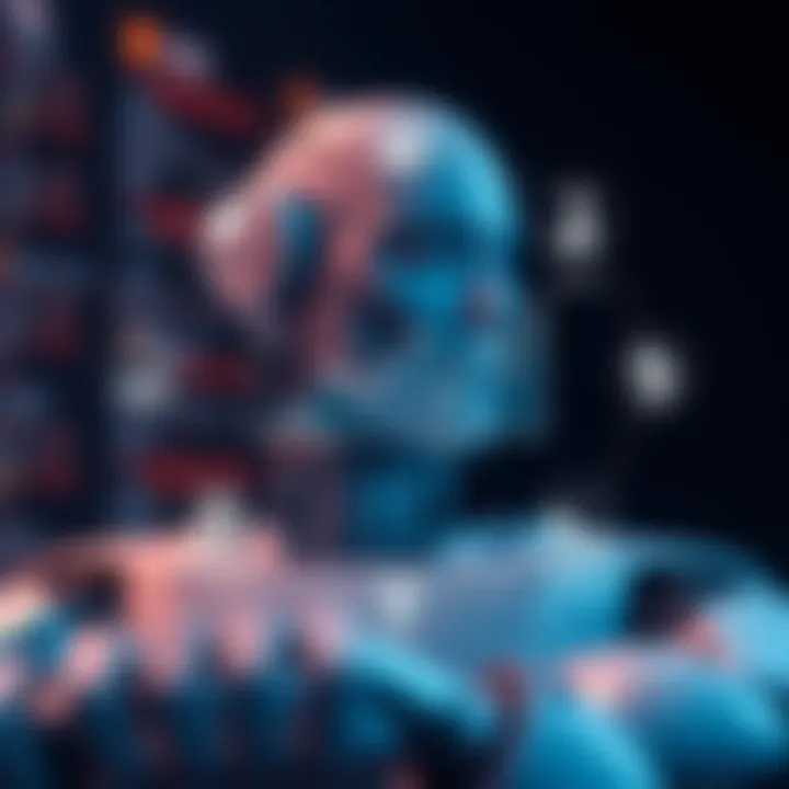 Diagram illustrating how binary option robots analyze market data and execute trades automatically