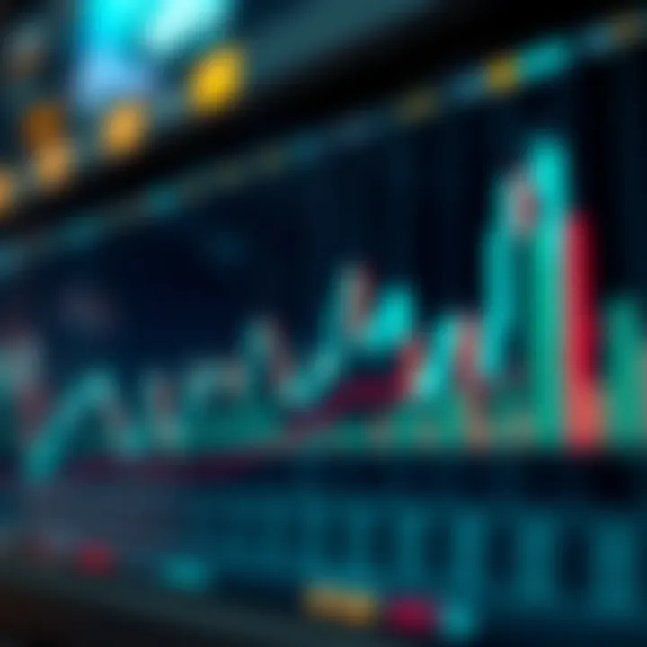 Market Trends in Binary Options Trading in Kenya Graph illustrating upward and downward trends in binary options trading for Kenyan market