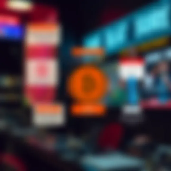 Illustration showing common tactics used in binary scams including deceptive messages and fake investment platforms