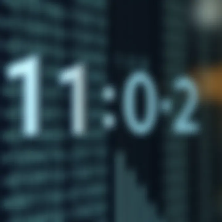 Illustration of converting a binary number into its decimal equivalent using powers of two