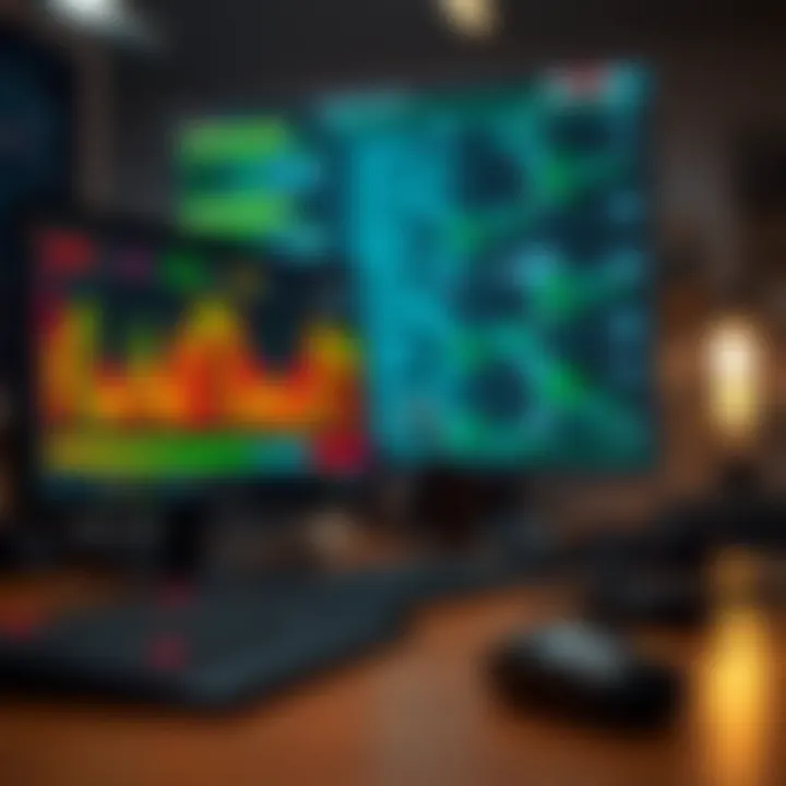 Illustration of software tools analyzing binary files with security layers