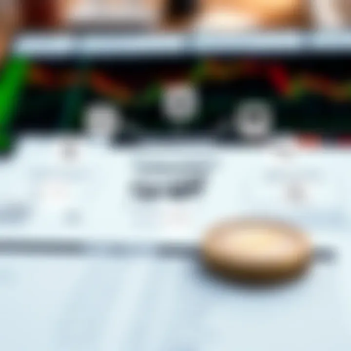 Illustration of various types of binary trading accounts with icons representing different trading platforms