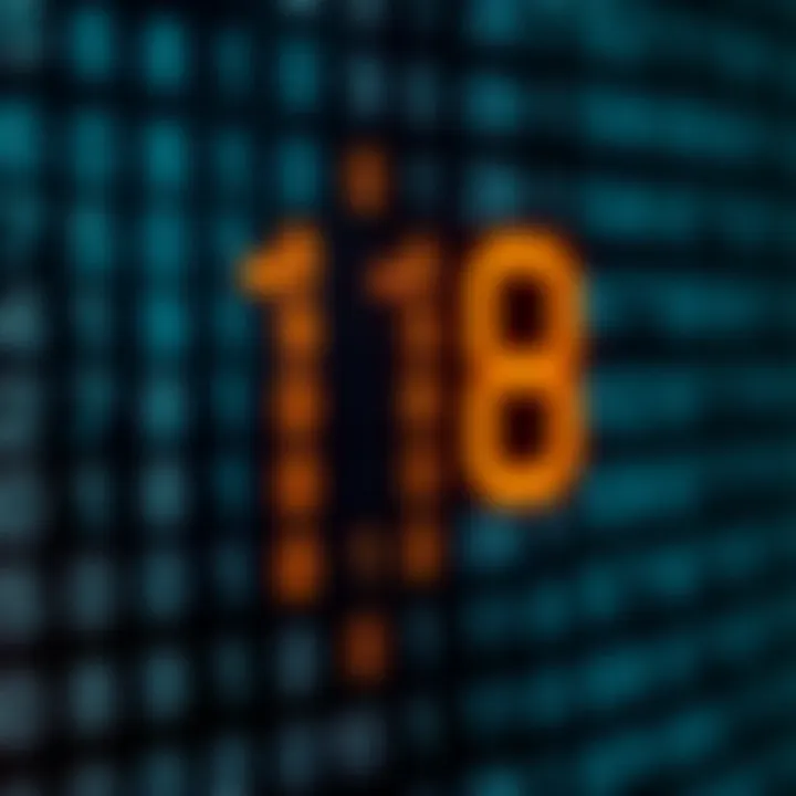 Visual example showing the binary equivalent of a decimal value with highlighted bits