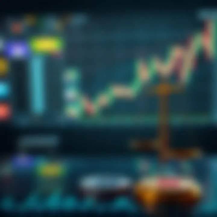 Illustration of risk management strategies and legal framework icons for crypto trading in Kenya