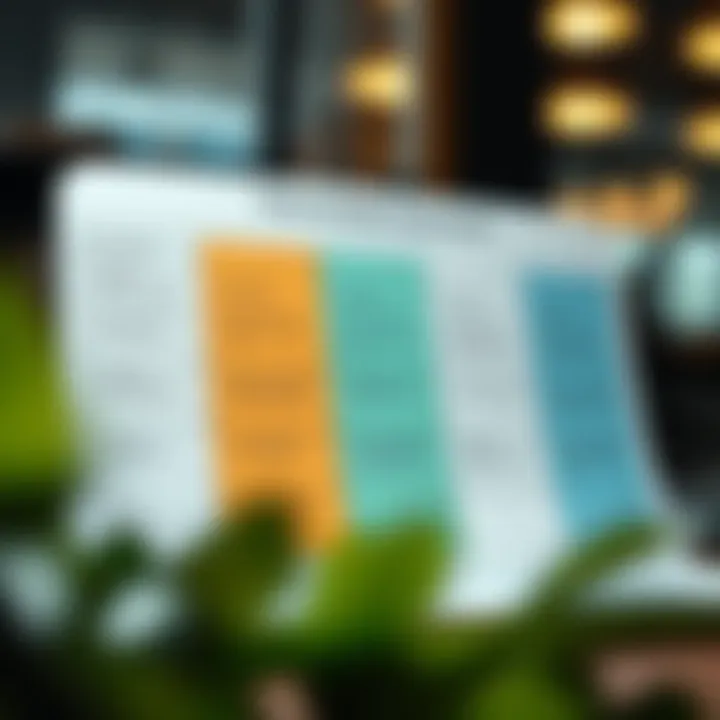 Chart showing financial risk assessment tools and frameworks for effective management