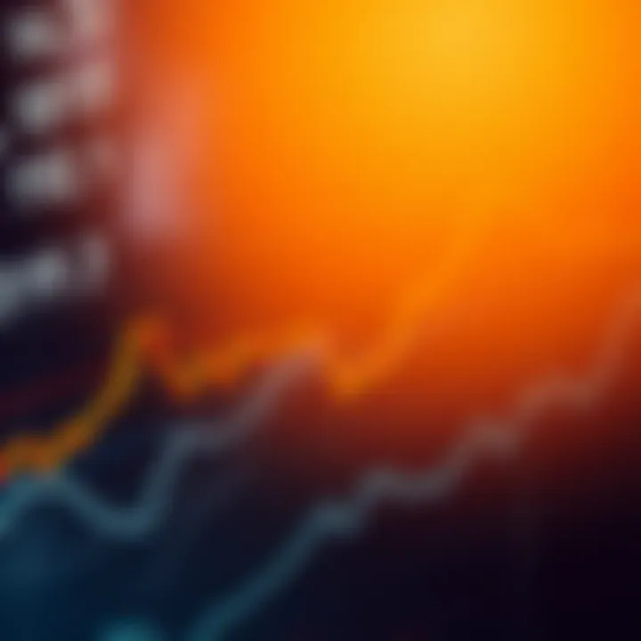 Continuation Patterns Signaling Market Trends Continuation chart patterns depicted with trend lines indicating market direction