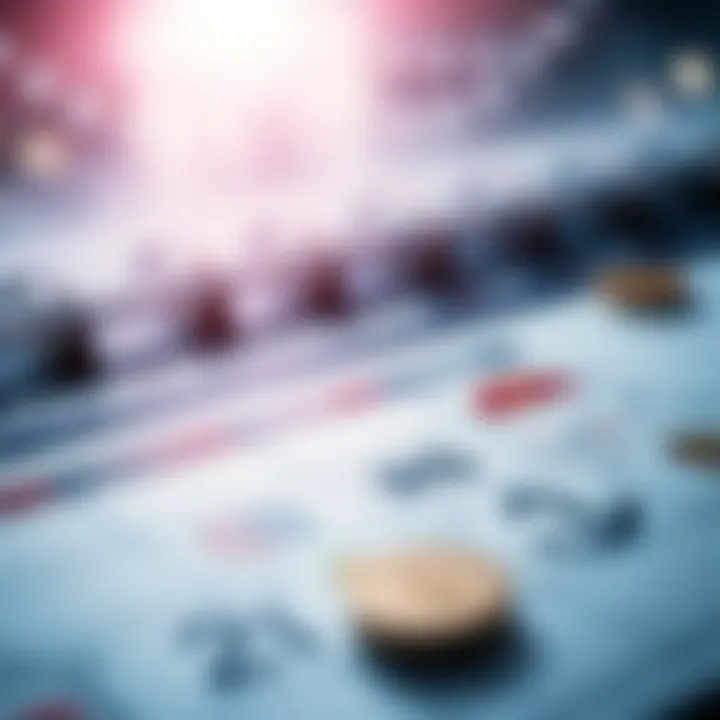 Calendar highlighting key economic events with icons representing global and Kenyan markets