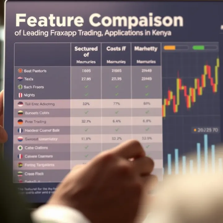 Feature Comparison of Leading Forex Trading Applications in Kenya Comparison chart highlighting features, security, costs, and usability of popular forex trading apps in Kenya