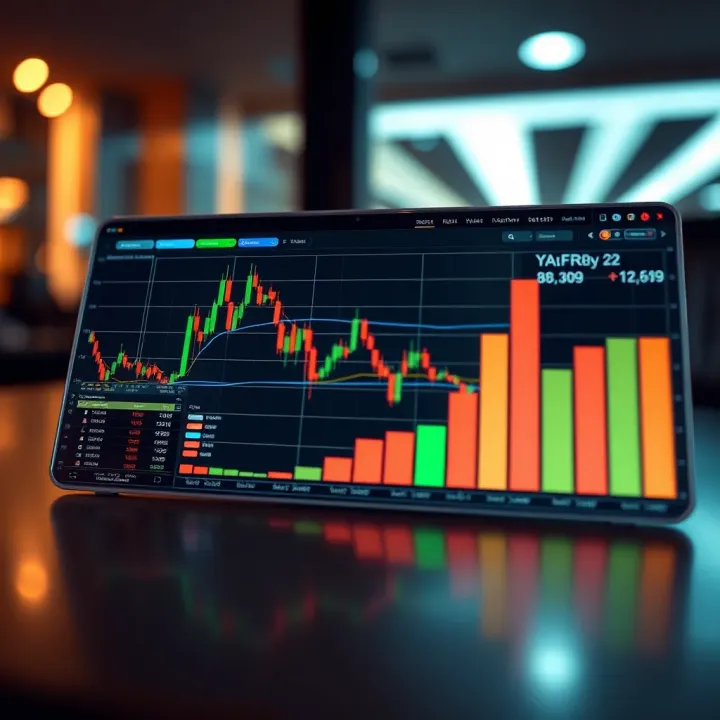 Graph showing comparison of forex trading platform features in Kenya