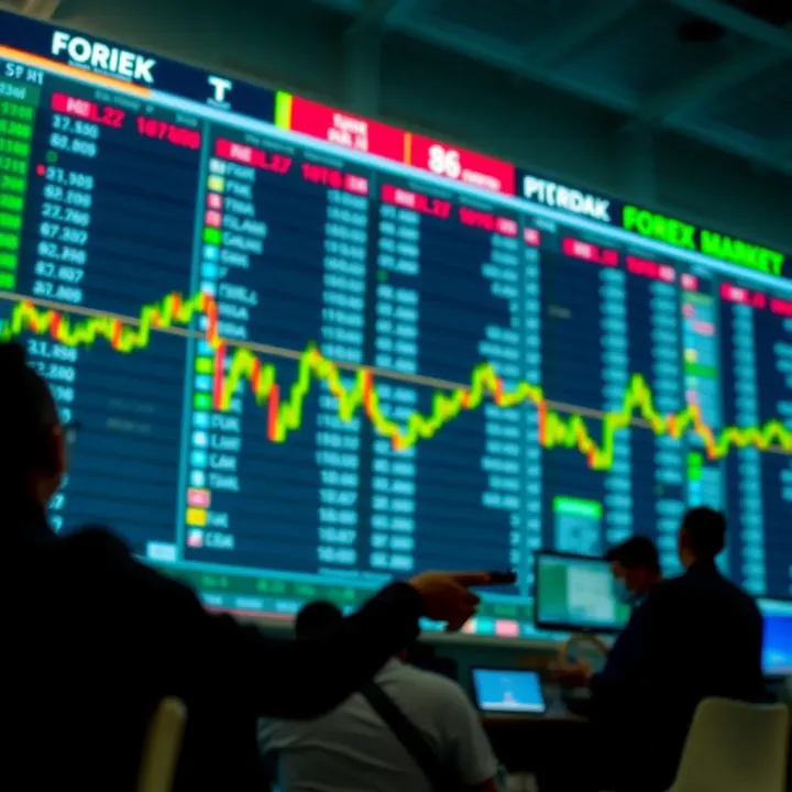 Conceptual illustration of regulatory compliance and security in forex trading within the Kenyan financial market