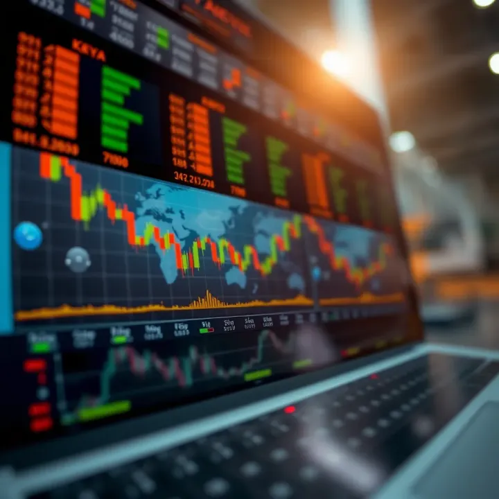 Influential Factors Impacting Market Activity in Kenyan Binary Options Trading Graph illustrating market activity fluctuations and key factors affecting trading in Kenya