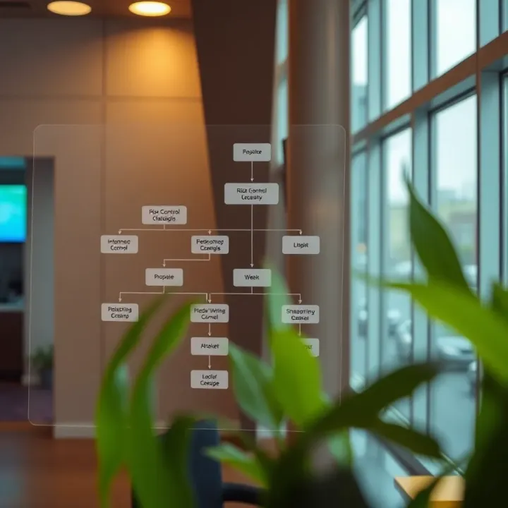 Structured Risk Control Strategies for Kenyan Enterprises Flowchart illustrating risk control strategies in a corporate environment