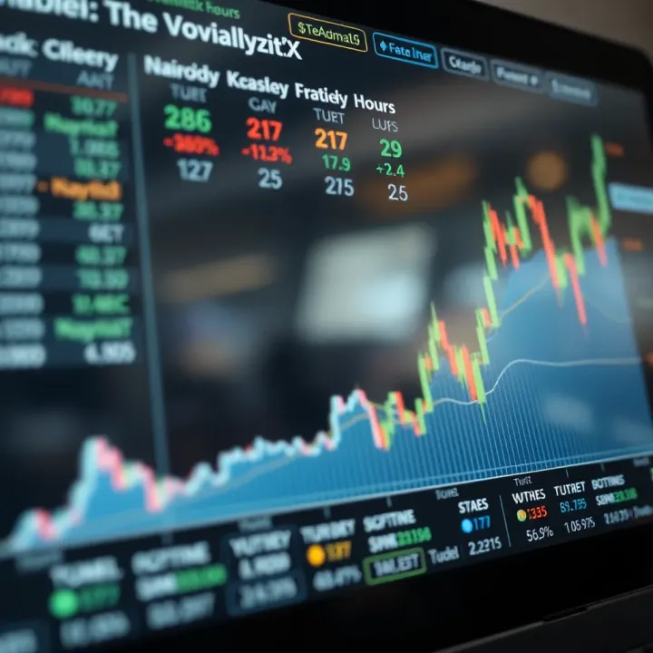 Chart showing forex market volatility peaks during overlapping trading hours with Nairobi time zone