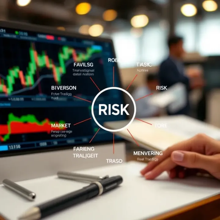 Diagram illustrating various forex trading risk management tools and techniques