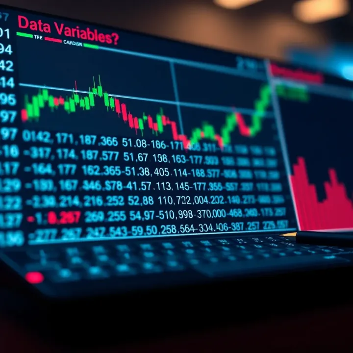 Chart illustrating the use of binary variables in data analysis and decision-making