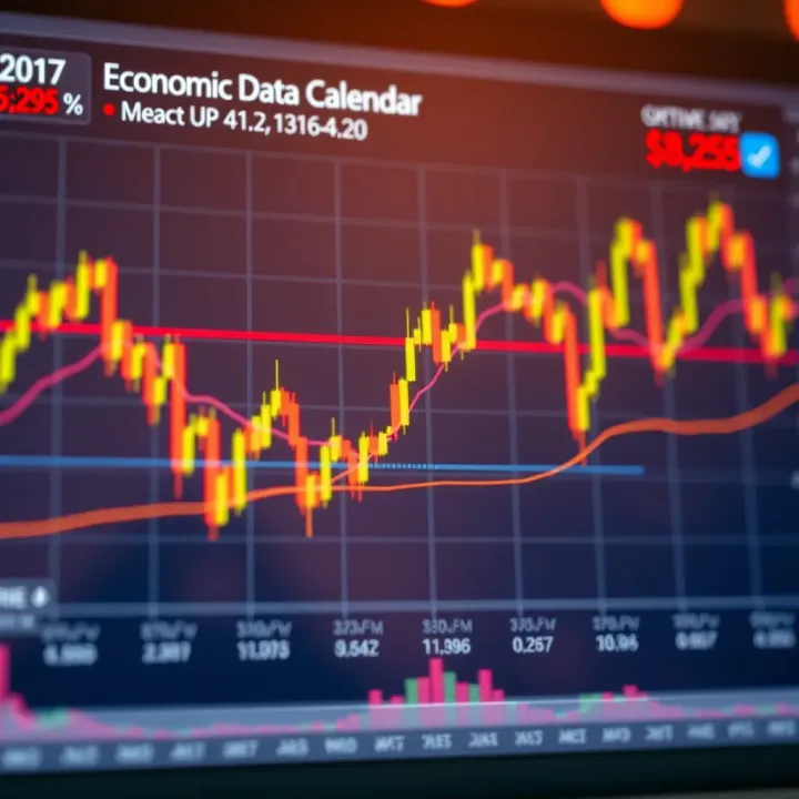 Chart illustrating timing of forex trades aligned with major economic data releases and market reactions