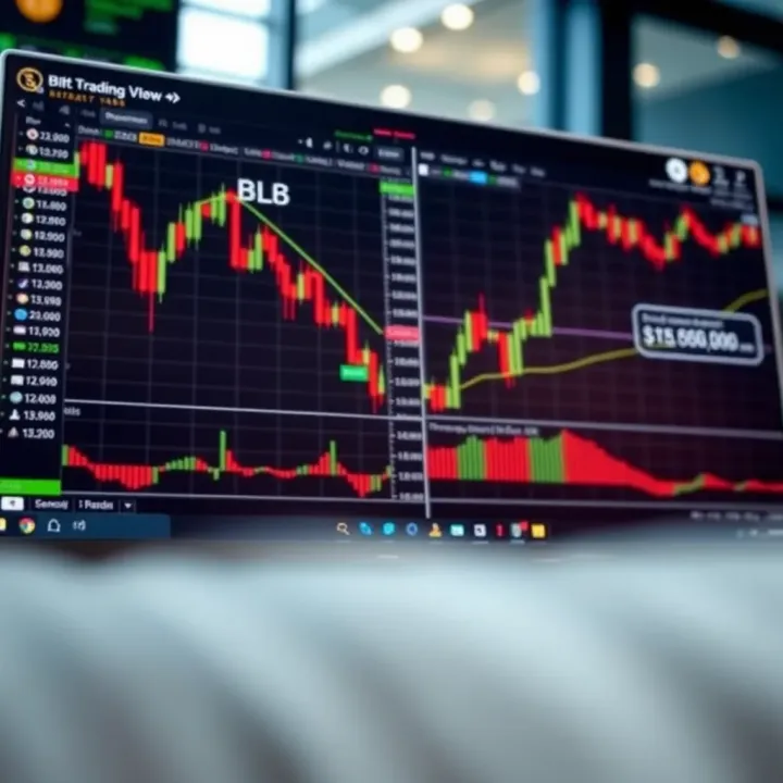 Detailed view of key TradingView features like drawing tools, timeframes, and technical indicators optimized for binary trading analysis
