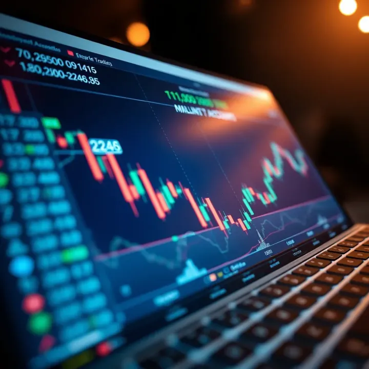 How Binary Accounts Operate in Trading Diagram illustrating how binary accounts function in online trading platforms