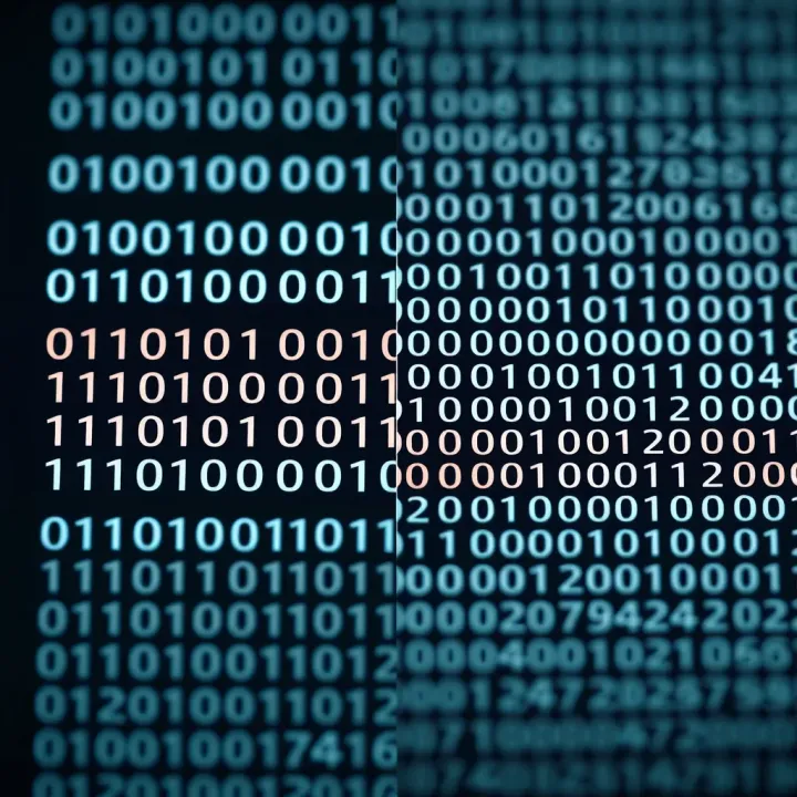 Comparison Between Binary Code and Gray Code Representations Diagram showing binary code alongside corresponding Gray code to illustrate their relationship