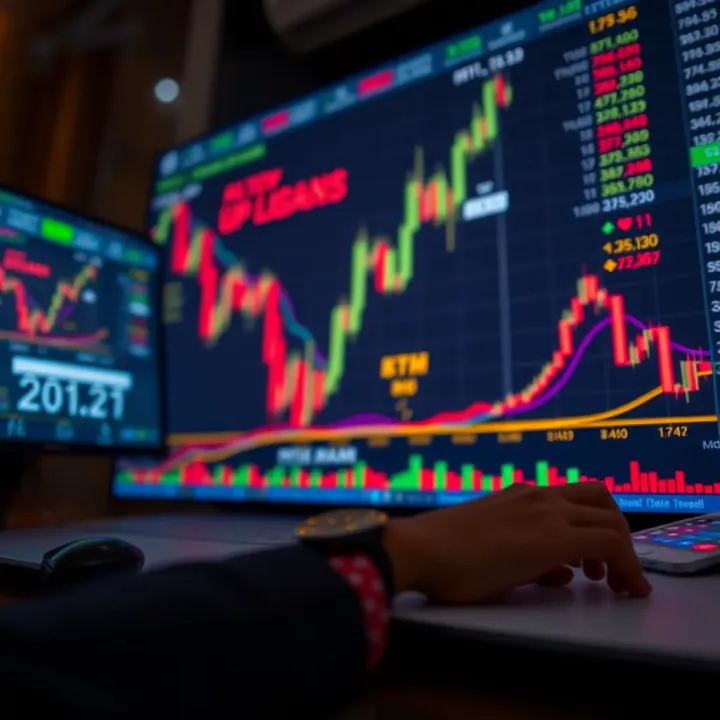 Illustration of risk management strategies for binary options investment