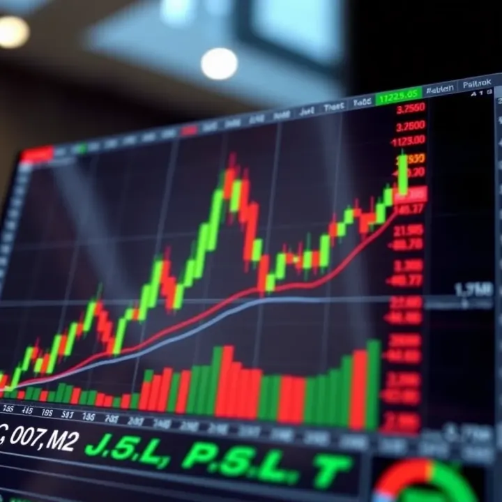 Diagram showing bullish candlestick patterns highlighting upward market trends