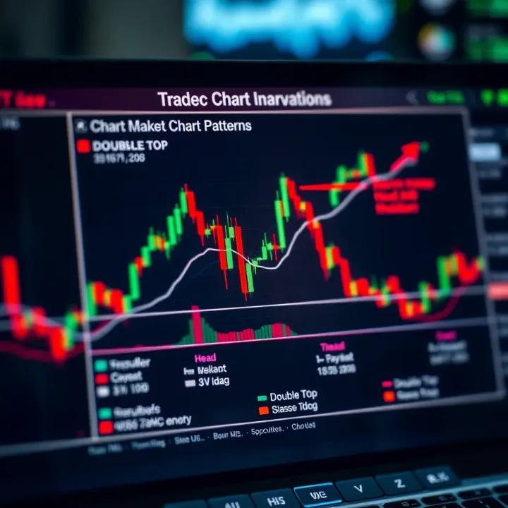 Key Technical Chart Patterns for Traders and Investors Diagram illustrating common technical analysis chart patterns like head and shoulders and double top