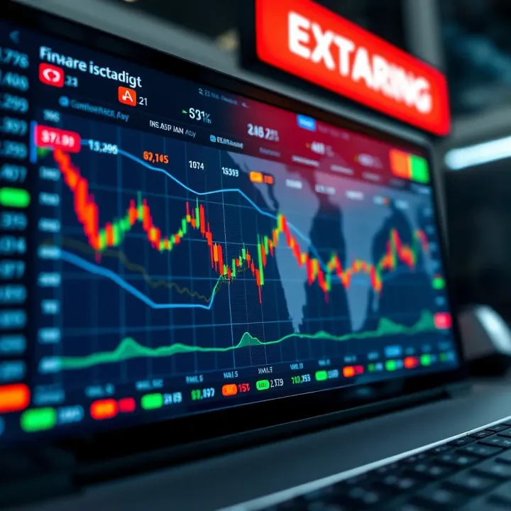 Interface of a popular cryptocurrency exchange platform used by Kenyan traders