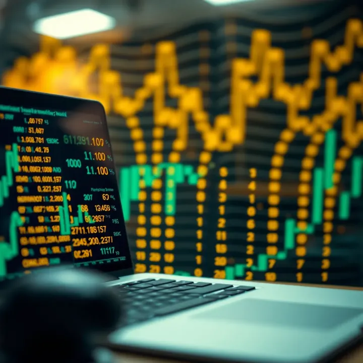 Visualization of binary data analysis techniques applied to decode and interpret digital information